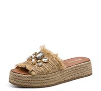 Tamaris - Da.-Pantolette beige - Gr. - 36