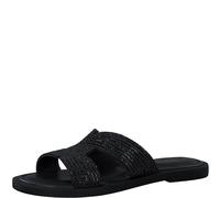 Tamaris - Da.-Pantolette black glam - Gr. - 37