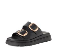 Tamaris - Da.-Pantolette black leather - Gr. - 40
