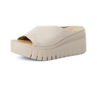 Tamaris Da.-Pantolette für Damen, beige, Größe 39 EU