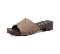 Tamaris Da.-Pantolette für Damen, beige, Größe 40 EU