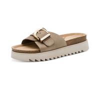 Tamaris Da.-Pantolette für Damen, beige, Größe 41 EU