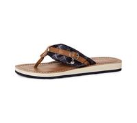Tamaris Da.-Pantolette für Damen, blau, Größe 37 EU