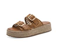 Tamaris Da.-Pantolette für Damen, braun, Größe 37 EU