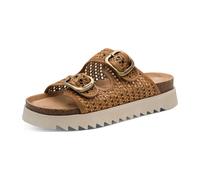 Tamaris Da.-Pantolette für Damen, braun, Größe 38 EU
