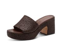 Tamaris Da.-Pantolette für Damen, braun, Größe 41 EU