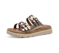 Tamaris Da.-Pantolette für Damen, gold, Größe 40 EU