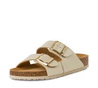 Tamaris Da.-Pantolette für Damen, gold, Größe 42 EU