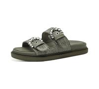 Tamaris DA.-PANTOLETTE für Damen, grün, Größe 38 EU