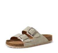 Tamaris Da.-Pantolette für Damen, grün, Größe 40 EU