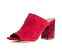 Tamaris Da.-Pantolette für Damen, rot, Größe 39 EU