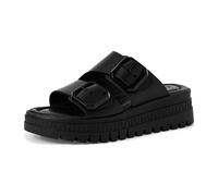 Tamaris Da.-Pantolette für Damen, schwarz, Größe 38 EU