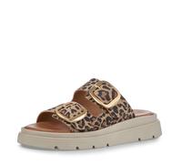 Tamaris Damenschuhe Klassische Pantoletten LEOPARD - Gr. - 37