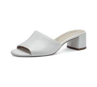 Tamaris Damen Sandaletten, Frauen Sandalen,Sommersandalen,bequem,flach,Sommerschuhe,Freizeitschuhe,offene Schuhe,Strandschuhe,WHITE,38 EU
