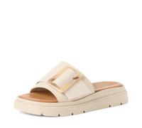 Tamaris Damenschuhe Klassische Pantoletten IVORY NUBUC IVORY NUBUC - Gr. - 40