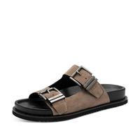 Tamaris Da.-Pantolette für Damen, beige, Größe 38 EU