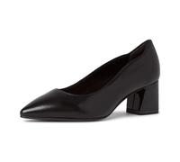 Tamaris Da.-Pumps 1-1-22419-25/003 BLACK LEATHER HW 20/21 für Damen, schwarz, Größe 38 EU