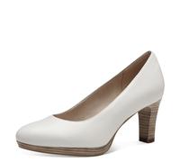 Tamaris Da.-Pumps für Damen, weiß, Größe 40 EU