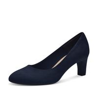 Tamaris Damen Pumps mit Blockabsatz, blau, 38 EU