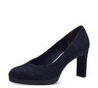 Tamaris Plateau Pumps blau Velour 1-22454-42 - Größe 41