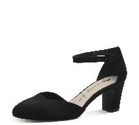 TAMARIS Damen-Spangenpumps Schwarz schwarz41