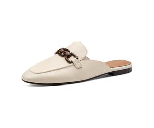 Tamaris Da.-Sabot für Damen, beige, Größe 40 EU