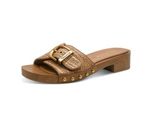 Tamaris Da.-Sabot für Damen, braun, Größe 39 EU