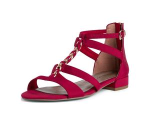 Tamaris Da.-Sandalette 1-1-28102-24/515 LIPSTICK FS 2020 für Damen, rot, Größe 40 EU