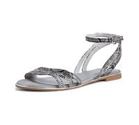 Tamaris Da.-Sandalette 1-1-28111-24/911 GREY SNAKE FS 2020 für Damen, grau, Größe 39 EU