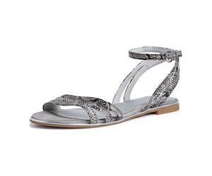 Tamaris Da.-Sandalette 1-1-28111-24/911 GREY SNAKE FS 2020 für Damen, grau, Größe 39 EU