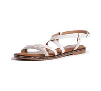 Tamaris Da.-Sandalette 1-1-28128-24/111 OFFWHITE/SILV. FS 2020 für Damen, weiß, Größe 41 EU