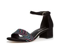 Tamaris Da.-Sandalette 1-1-28215-24/016 BLK UNI/MULTI FS 2020 für Damen, schwarz, Größe 38 EU