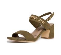 Tamaris Da.-Sandalette 1-1-28338-24/722 OLIVE FS 2020 für Damen, grün, Größe 40 EU
