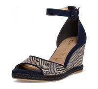 Tamaris Da.-Sandalette 1-1-28361-24/890 NAVY COMB FS 2020 für Damen, blau, Größe 40 EU
