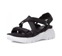 Tamaris Da.-Sandalette 1-1-28709-34/001 BLACK FS 2020 für Damen, schwarz, Größe 38 EU