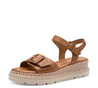 Tamaris - Da.-Sandalette cognac - Gr. - 37