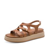 Tamaris Damenschuhe Riemchensandalen COGNAC COGNAC - Gr. - 38