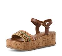 Tamaris - Da.-Sandalette cuoio comb - Gr. - 39