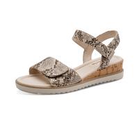 Tamaris Da.-Sandalette für Damen, beige, Größe 36 EU
