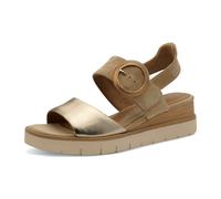 Tamaris Damen Klassische Ballerinas, Frauen Flats,Comfort Lining,TOUCHit-Fußbett,Slip-ons,klassisch elegant,Ballerinen,TAN Comb,38 EU