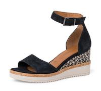 Tamaris Da.-Sandalette für Damen, blau, Größe 37 EU