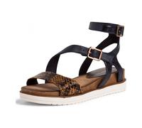 Tamaris Da.-Sandalette für Damen, blau, Größe 37 EU