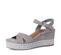 Tamaris Da.-Sandalette für Damen, blau, Größe 38 EU