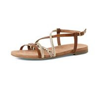Tamaris Da.-Sandalette für Damen, braun, Größe 39 EU