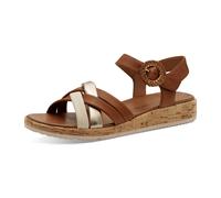 Tamaris Da.-Sandalette für Damen, braun, Größe 41 EU