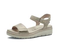 Tamaris Da.-Sandalette für Damen, gold, Größe 42 EU