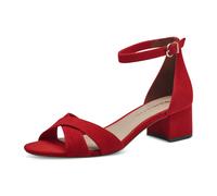 Tamaris Da.-Sandalette für Damen, rot, Größe 36 EU