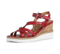 Tamaris Da.-Sandalette für Damen, rot, Größe 37 EU