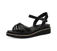 Tamaris Damen Klassische Ballerinas, Frauen Flats,Comfort Lining,TOUCHit-Fußbett,Slip-ons,klassisch elegant,Ballerinen,Black,38 EU