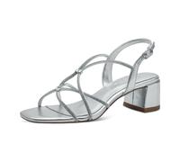 Tamaris Da.-Sandalette für Damen, silber, Größe 37 EU